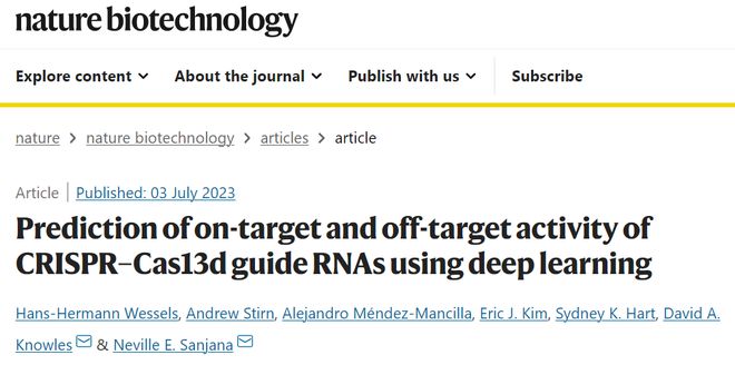 Nature子刊：用AI預(yù)測(cè)CRISPR基因編輯活性實(shí)現(xiàn)對(duì)基因表達(dá)水平的精準(zhǔn)調(diào)控(圖1)